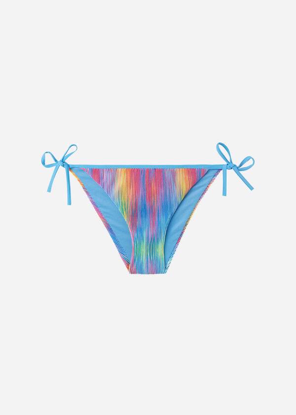 Calzedonia Geplooid String Maiorca Bikinibroekjes Dames Gekleurd | BE1511YU