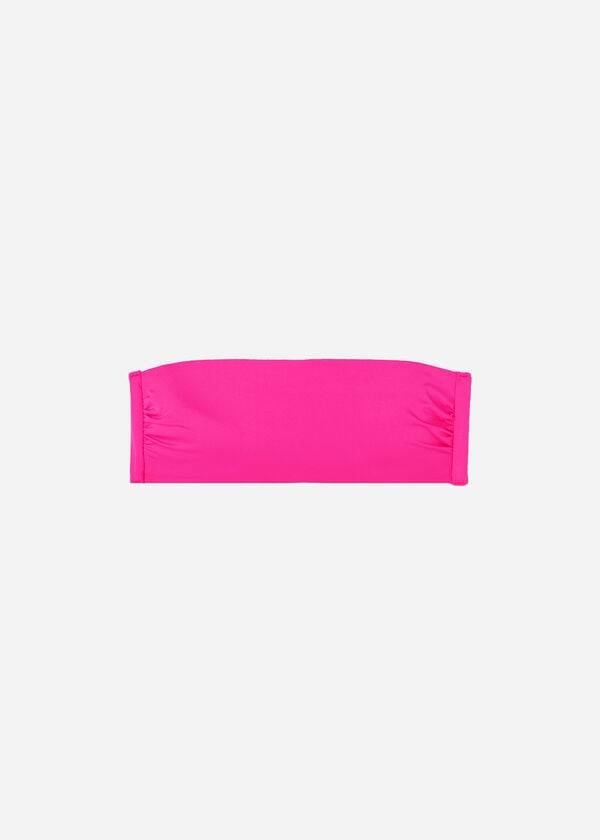 Calzedonia Gewatteerd Bandeau Indonesia Eco rosa Bikinitopjes Dames Roze | BE1805FM