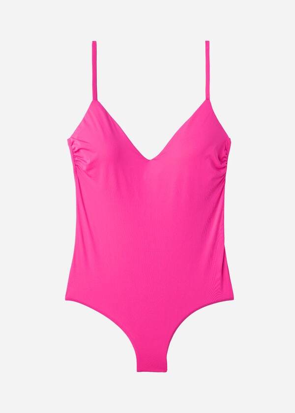 Calzedonia Gewatteerd One-Piece Indonesia Badpakken Dames Roze | BE2180NB