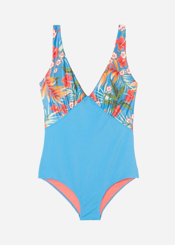 Calzedonia Gewatteerd One-Piece Shaping-Effect Maui Badpakken Dames Groen | BE2195FM