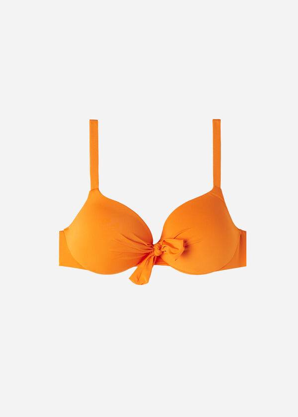 Calzedonia Gewatteerd Push Up Indonesia Eco Sexy Bikinitopjes Dames Oranje | BE1828AP