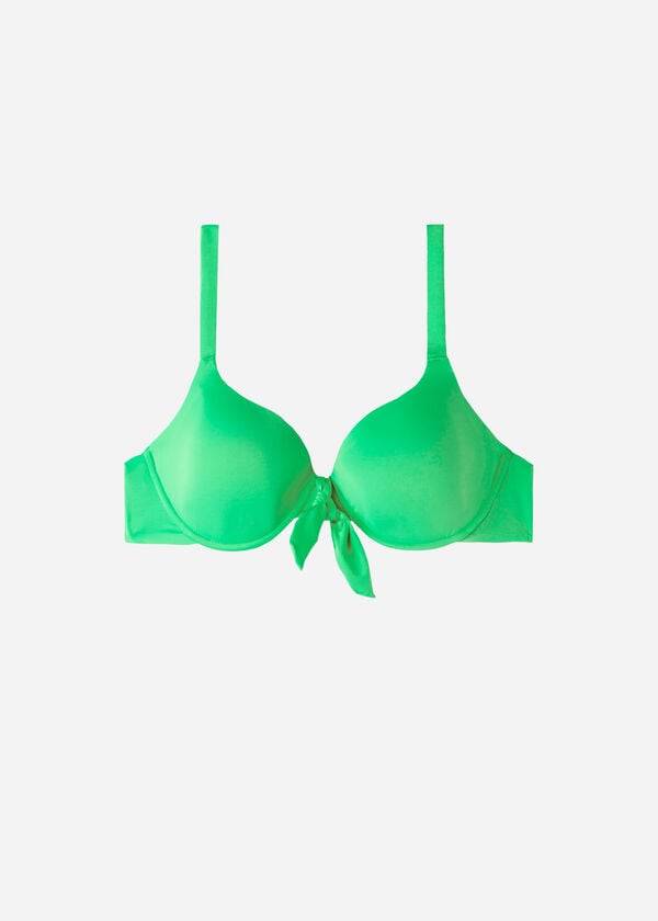 Calzedonia Gewatteerd Push-Up Indonesia Bikinitopjes Dames Groen | BE1853PQ