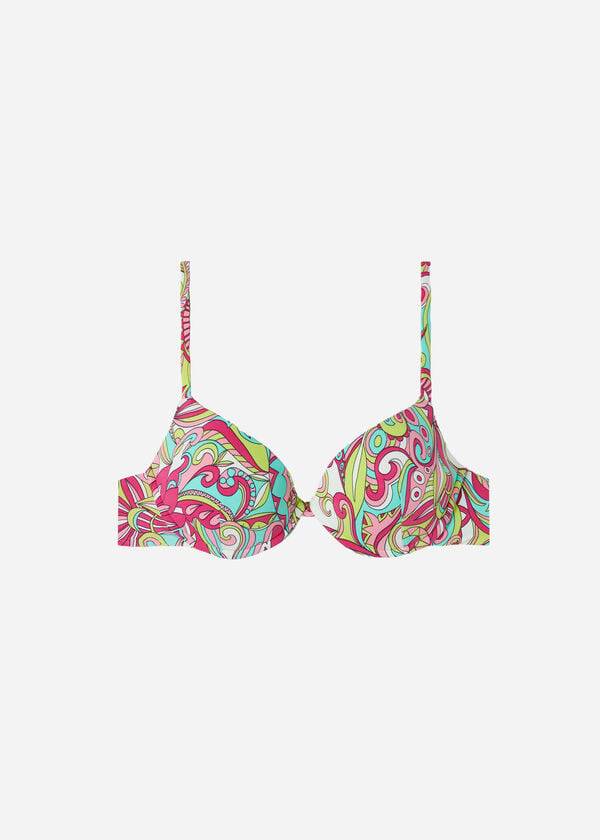 Calzedonia Gewatteerd Push-Up Londra Bikinitopjes Dames Gekleurd | BE1861KI