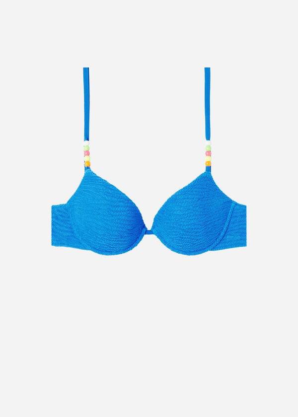 Calzedonia Gewatteerd Push-Up San Diego Bikinitopjes Dames Blauw | BE1878OR