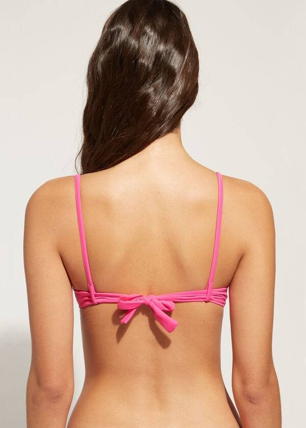 Calzedonia Gewatteerd Push Up Shanghai Bikinitopjes Dames Roze | BE1833HK