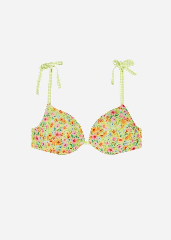 Calzedonia Gewatteerd Push-up Siviglia Bikinitopjes Dames Geel | BE1879PQ