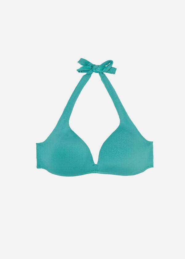 Calzedonia Gewatteerd Triangle Indonesia Eco Bikinitopjes Dames Turquoise | BE1905PQ