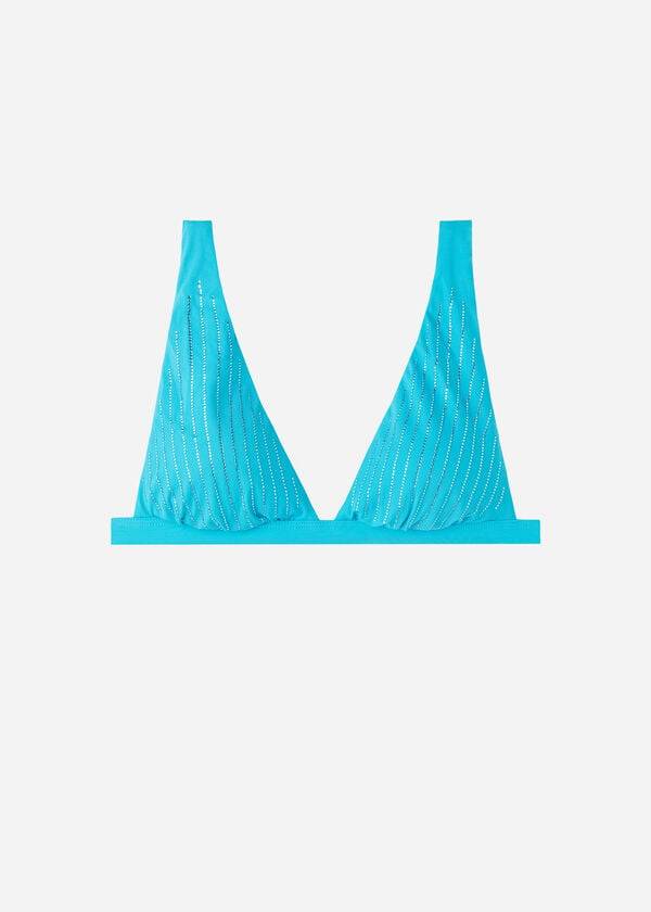 Calzedonia Gewatteerd Triangle Shanghai Bikinitopjes Dames Turquoise | BE1936GL