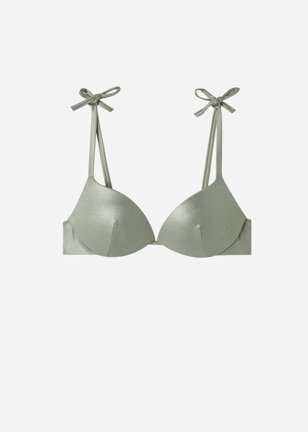 Calzedonia Graduated Gewatteerd Push Up Antigua Bikinitopjes Dames Groen | BE1716EX