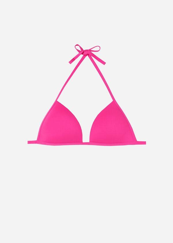 Calzedonia Graduated Soft Gewatteerd Triangle Indonesia Bikinitopjes Dames Roze | BE1762VD