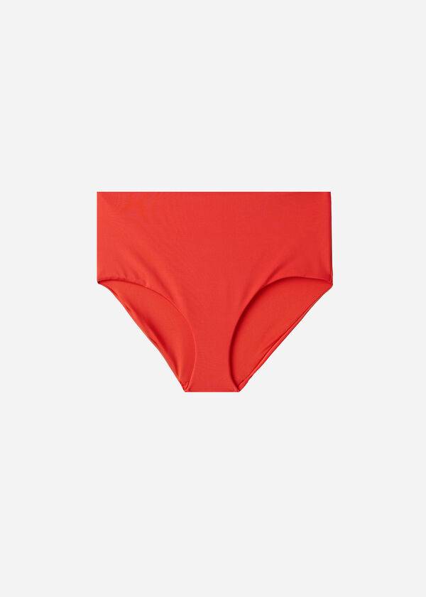 Calzedonia High Shaper Taille Indonesia Eco Bikinibroekjes Dames Rood | BE1405RW