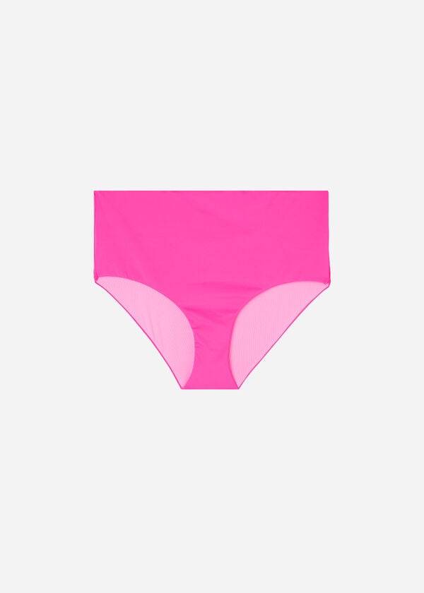 Calzedonia High Shaper Taille Indonesia Eco Bikinibroekjes Dames Roze | BE1409IS