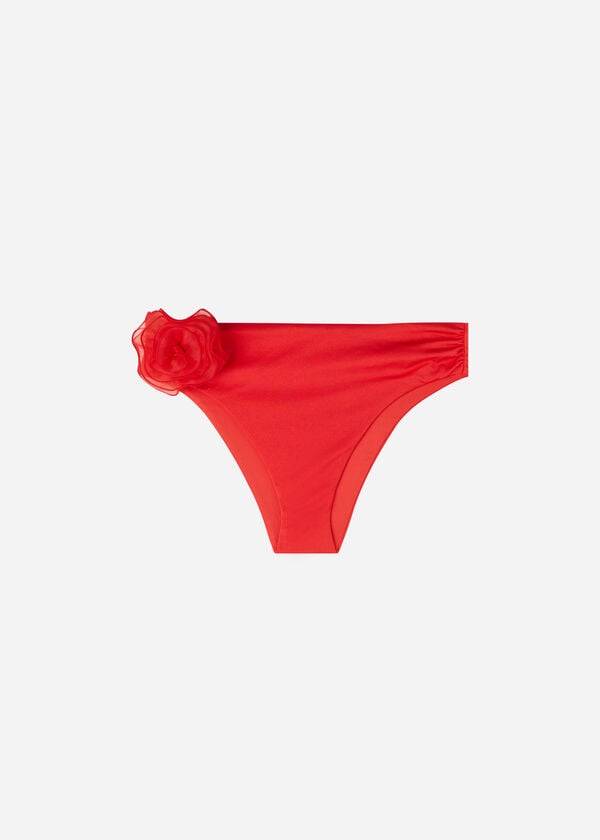 Calzedonia High-Taille Bora Bora Bikinibroekjes Dames Rood | BE1453MA