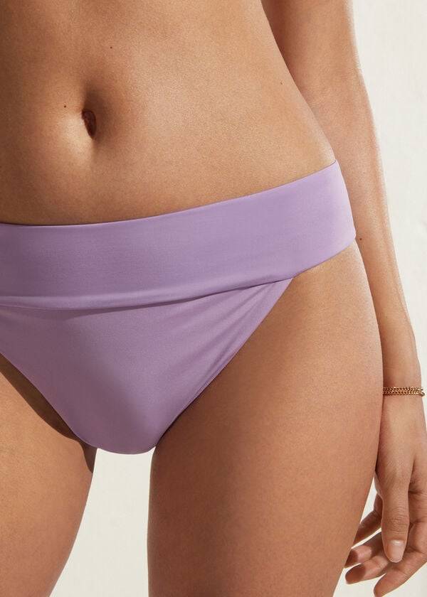 Calzedonia High Taille Brazilian Indonesia Eco Bikinibroekjes Dames Paars | BE1419KI