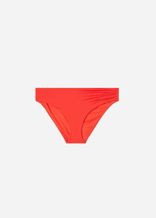 Calzedonia High Taille Indonesia Eco Bikinibroekjes Dames Rood | BE1425BC