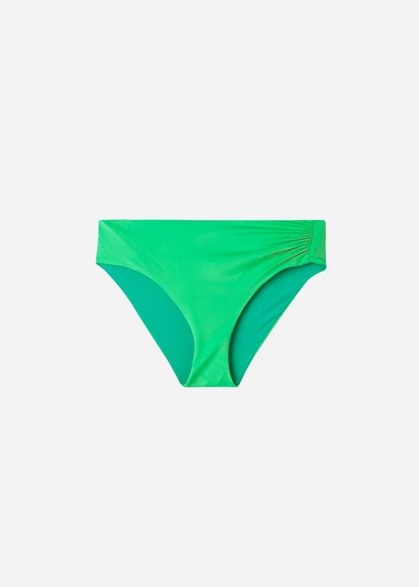 Calzedonia High Taille Indonesia Eco Bikinibroekjes Dames Groen | BE1430EX