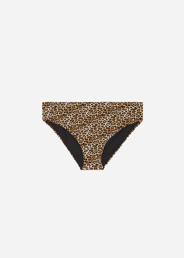 Calzedonia High Taille Malindi Bikinibroekjes Dames Bruin | BE1435IS