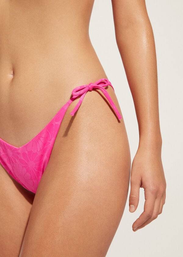 Calzedonia High V-Cut Brazilian Antibes Bikinibroekjes Dames Roze | BE1410OR