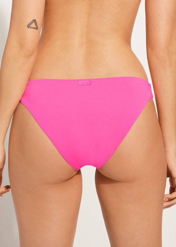 Calzedonia Indonesia Eco Low rise Bikinibroekjes Dames Roze | BE1475CE