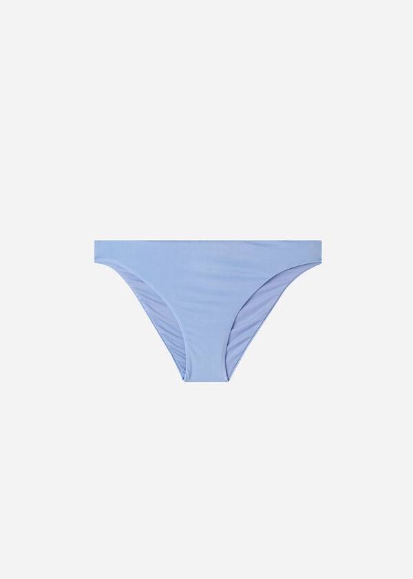 Calzedonia Indonesia Eco rise Bikinibroekjes Dames Blauw | BE1478NB