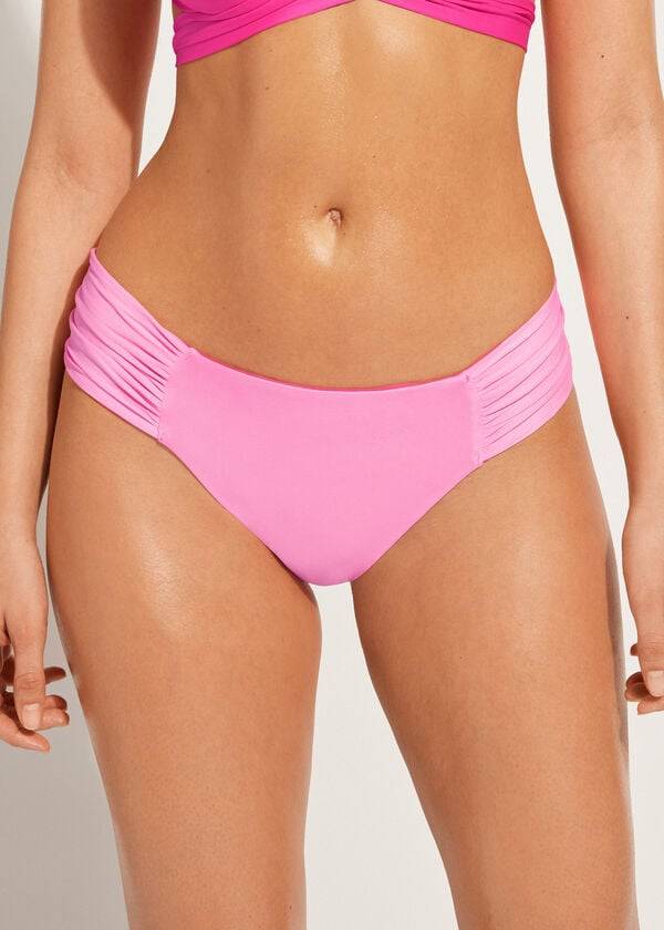 Calzedonia Indonesia Eco rosa Bikinibroekjes Dames Roze | BE1482EX