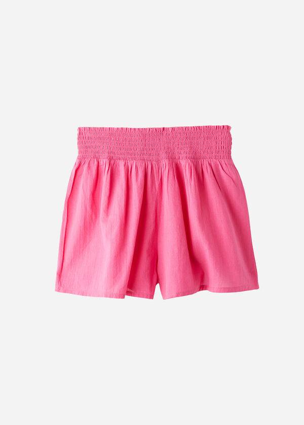 Calzedonia Katoenen Shorts Cover-ups Dames Roze | BE2123ZG