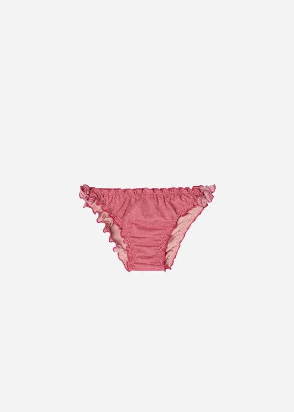 Calzedonia Lamé Bottom Lisbona Badpakken Kinderen Roze | BE3040BC