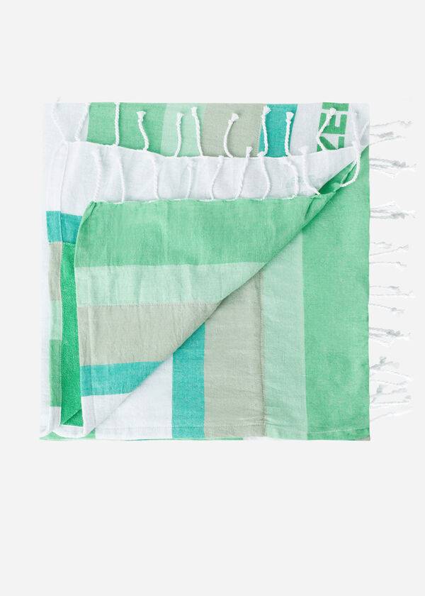 Calzedonia Logo Beach Towel Accessoires Dames Groen | BE1278UT