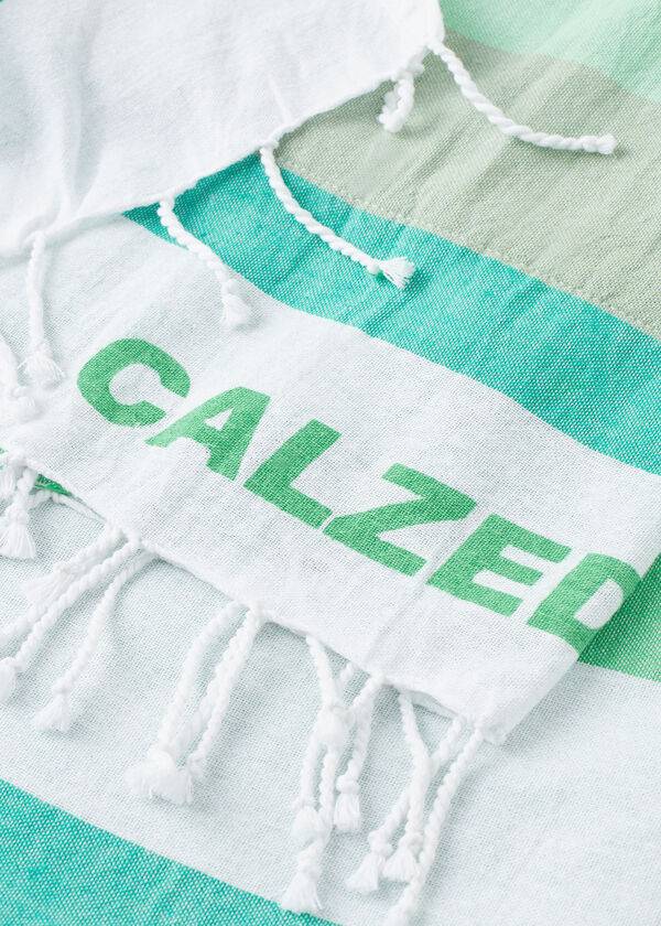 Calzedonia Logo Beach Towel Accessoires Dames Groen | BE1278UT