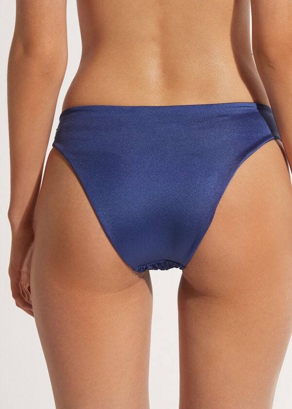 Calzedonia Marrakech Bikinibroekjes Dames Blauw | BE1500XF