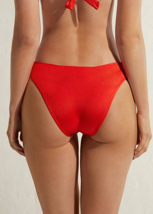 Calzedonia Marrakech Bikinibroekjes Dames Rood | BE1501CE