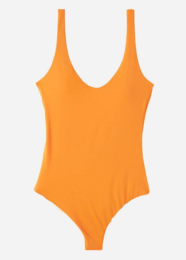 Calzedonia One Piece Indonesia Eco Badpakken Dames Oranje | BE2163IS