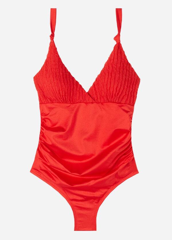 Calzedonia One Piece Marrakech Badpakken Dames Rood | BE2168DN