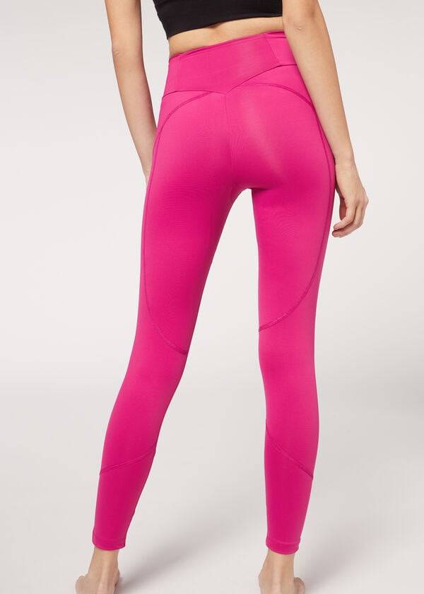 Calzedonia Performance Atletische Leggings Dames Roze | BE2671SO