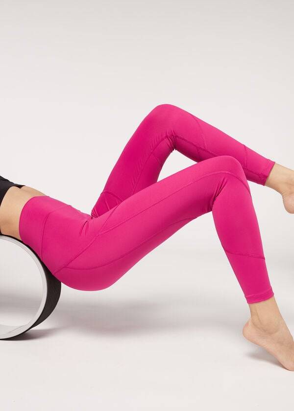 Calzedonia Performance Atletische Leggings Dames Roze | BE2671SO