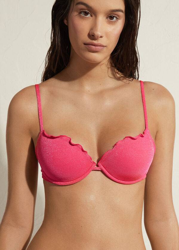 Calzedonia Push Up Formentera Bikinitopjes Dames Roze | BE1941ZG