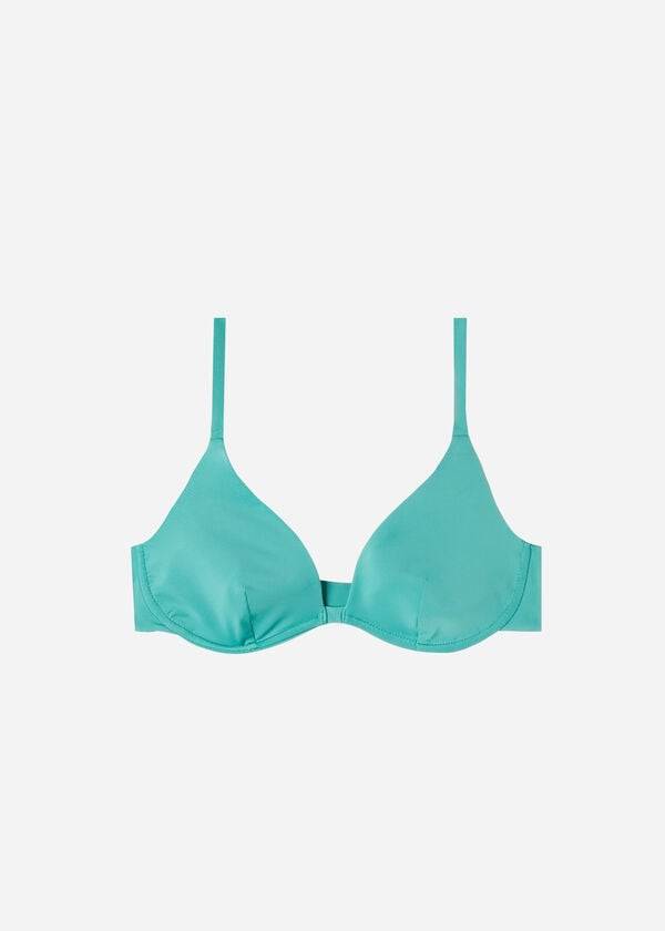 Calzedonia Push Up Indonesia Eco Bikinitopjes Dames Turquoise | BE1945BC