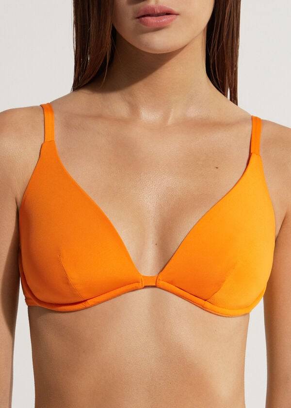 Calzedonia Push Up Indonesia Eco Bikinitopjes Dames Oranje | BE1949WY