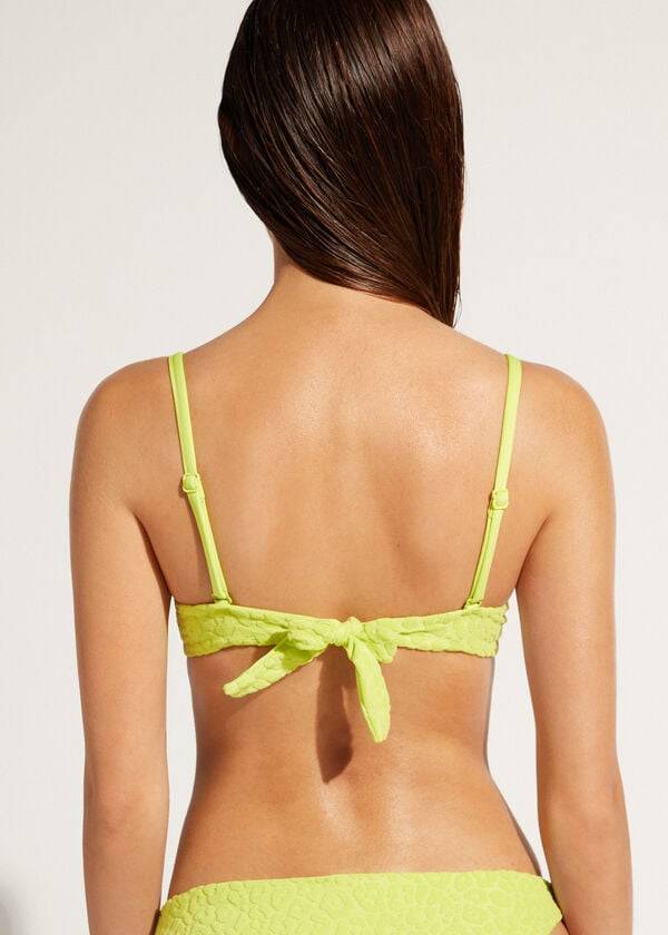 Calzedonia Removable Padding Push Up Bangkok Bikinitopjes Dames Groen | BE1956OR