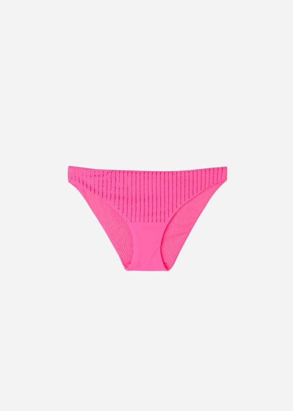 Calzedonia Rhinestone Shanghai Bikinibroekjes Dames Roze | BE1521HK