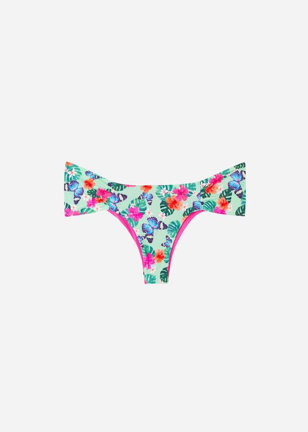 Calzedonia Ruffled Brazilian Malibu Bikinibroekjes Dames Gekleurd | BE1529BC