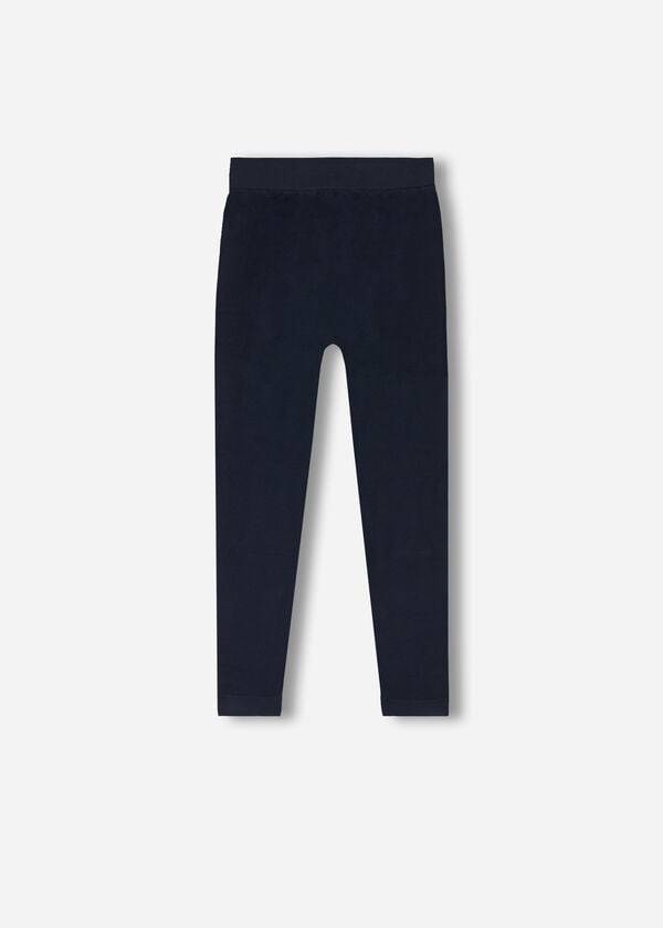 Calzedonia Seamless Leggings Kinderen Blauw | BE3139GL