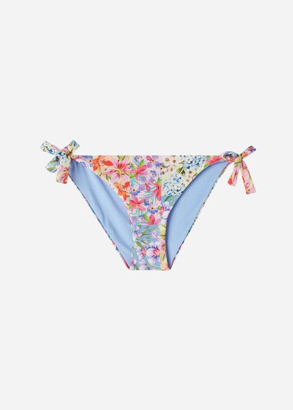 Calzedonia Side Tie Minorca Eco Bikinibroekjes Dames Gekleurd | BE1565IS