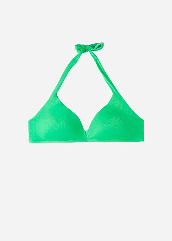 Calzedonia Soft Gewatteerd Triangle Indonesia Bikinitopjes Dames Groen | BE1965KI