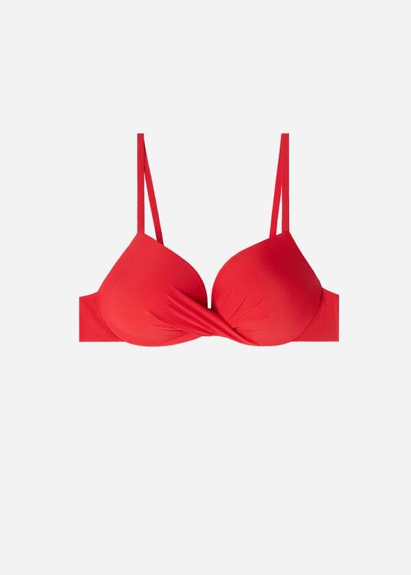 Calzedonia Soft Graduated Super Gewatteerd Push-up Indonesia Bikinitopjes Dames Rood | BE1961FM