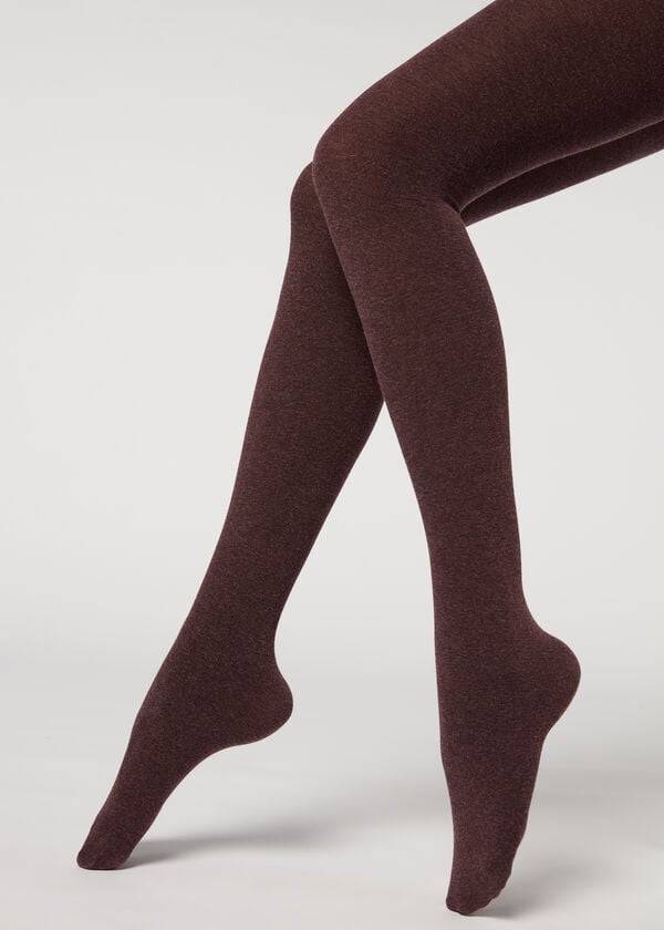 Calzedonia Soft Modal and Cashmere Blend Opaque Hardloopbroek Dames Rood | BE1063MA