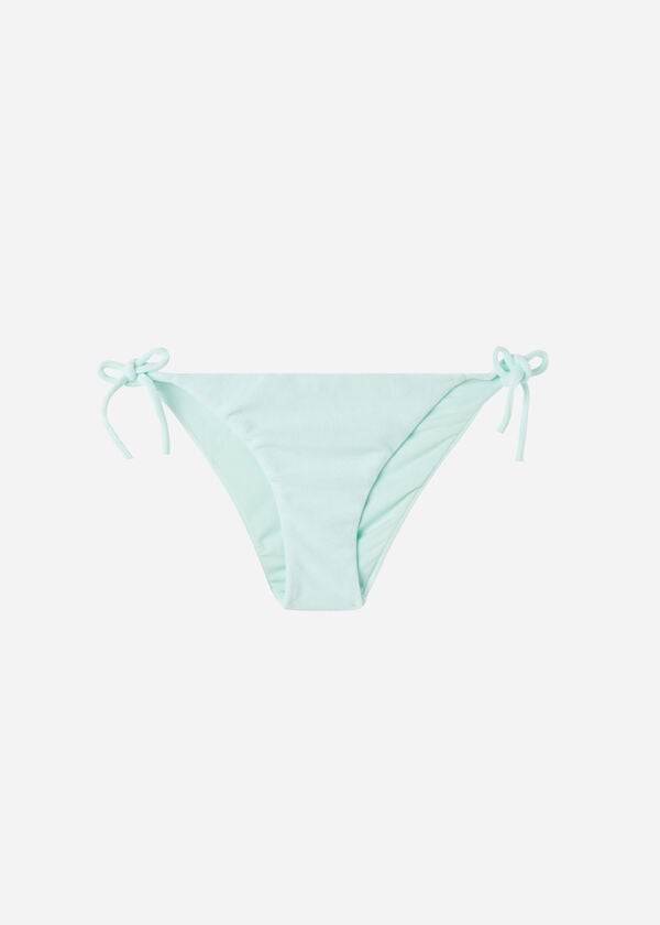 Calzedonia String Beverly Hills Eco Bikinibroekjes Dames Blauw | BE1583MA