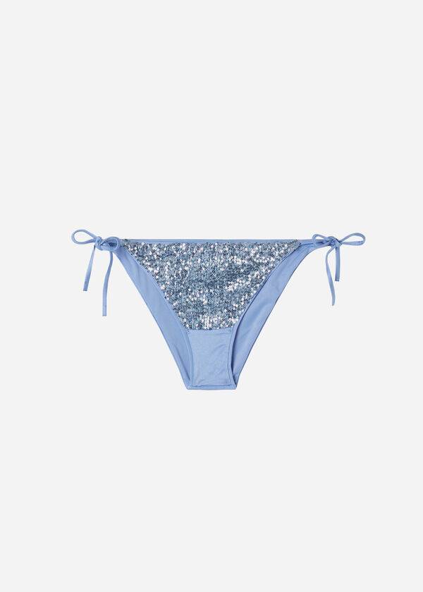 Calzedonia String Cannes Bikinibroekjes Dames Blauw | BE1586EX