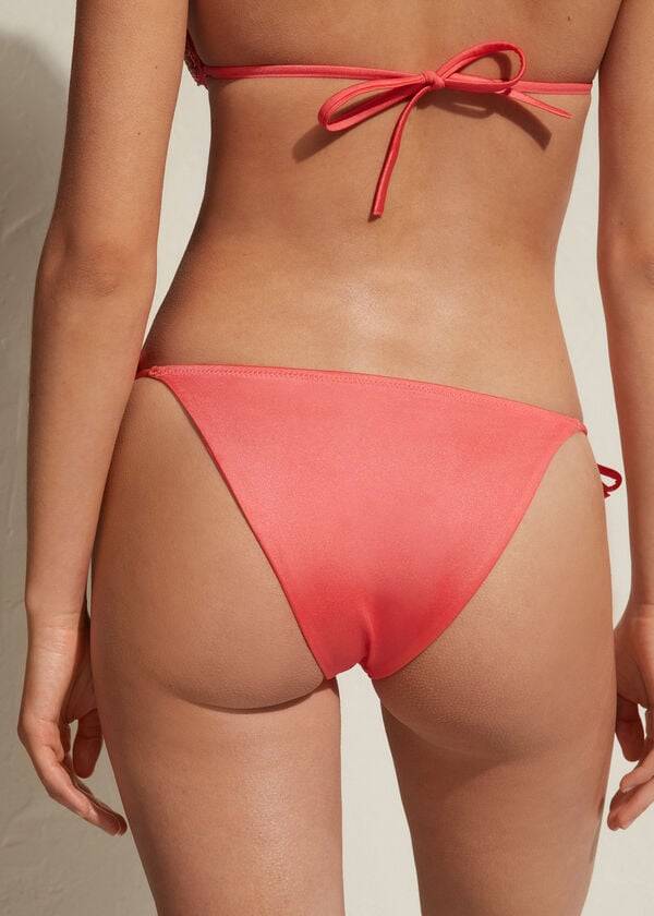 Calzedonia String Cannes Bikinibroekjes Dames Roze | BE1587RW