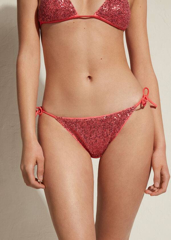 Calzedonia String Cannes Bikinibroekjes Dames Roze | BE1587RW